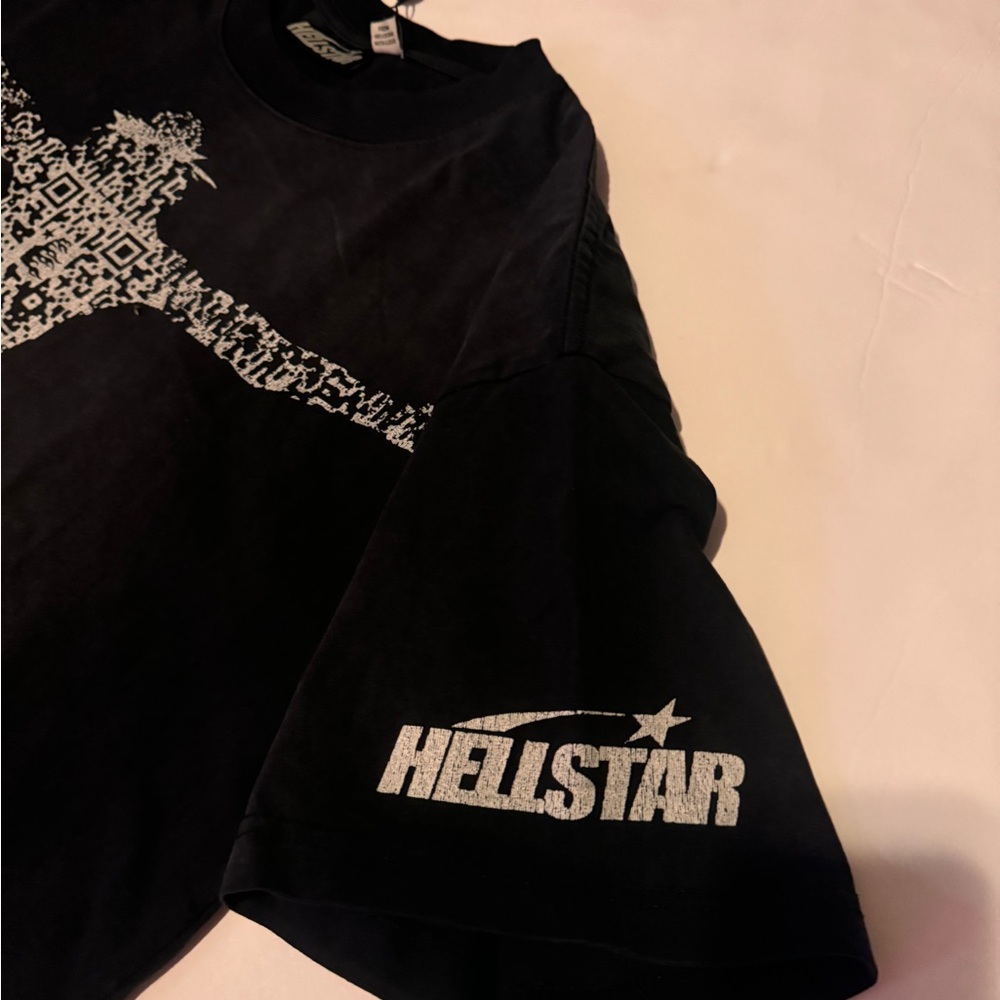 Hellstar Jesus QR Code T-Shirt NEW 100% Authentic RARE! - Picture 6 of 10